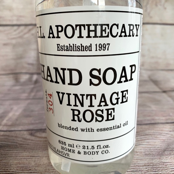 Home & Body Co. Other Hb Co Hl Apothecary Vintage Rose Soap Poshmark